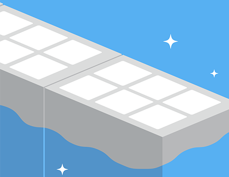 コンクリートで蓋をする