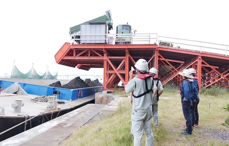 第3回：現場事務所見学と海上見学