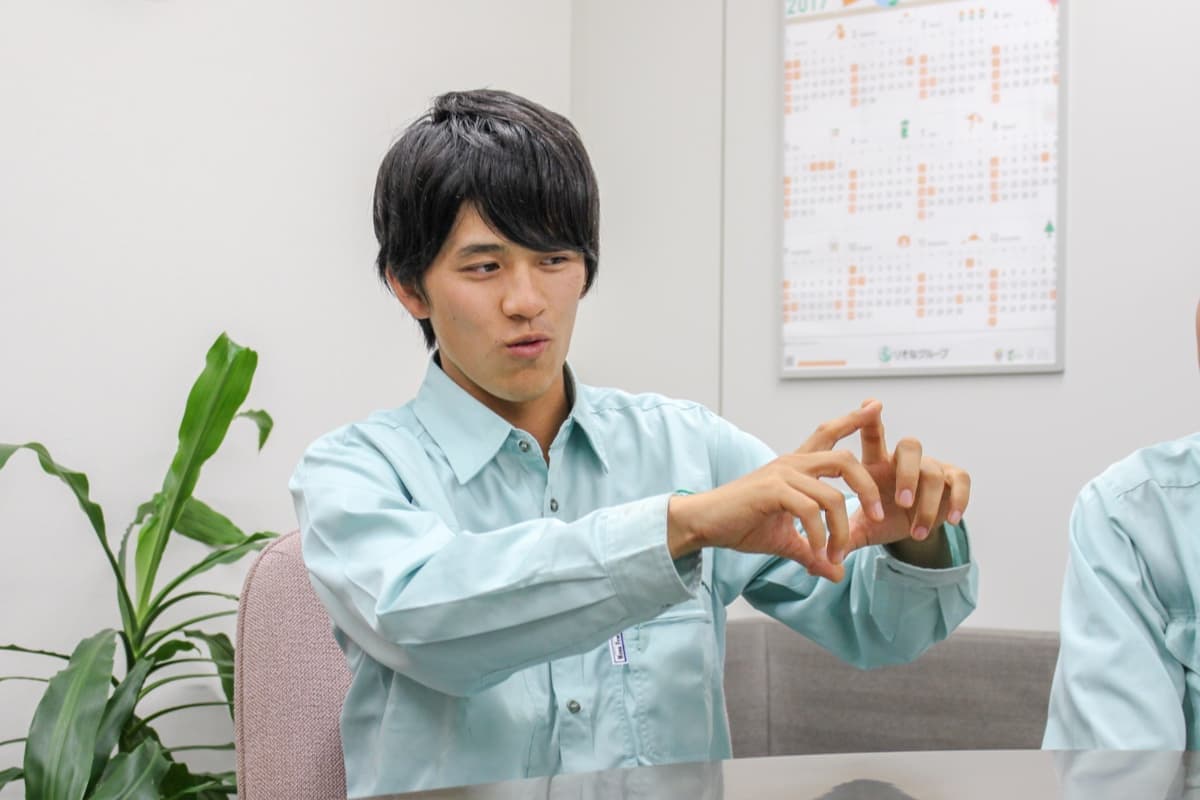 仕事のやりがいは？（横山）